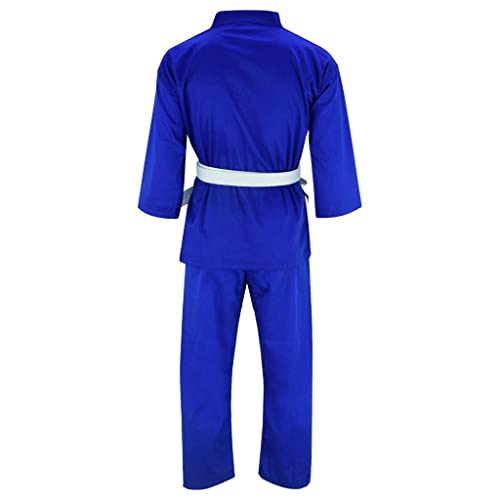 Jaguar Pro Gear - Essential Light Weight Colored Karate Uniform Gi With Free White Belt- Kids Adults Unisex - 00 #TOP1
