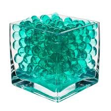Water Beads Rainbow Mix 13,600 Growing Jelly Balls, Water Gel Beads For Fine Motor Skill, Sensory Tables Play, Spa Refill, Vases Fillers, Wedding, Party And Home Decor (Turquoise) #TOP2