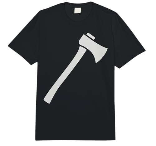 Black ax Comfort Colors Adult Heavyweight T-Shirt