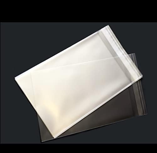 Packung Zu 500 Stück - 155mm X 150mm Cello - Zellophan Beutel Display Selbst Dic