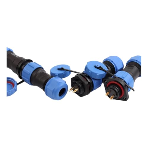 Conector de aviación SP20 SP21 de 5 pines macho y hembra con brida 3