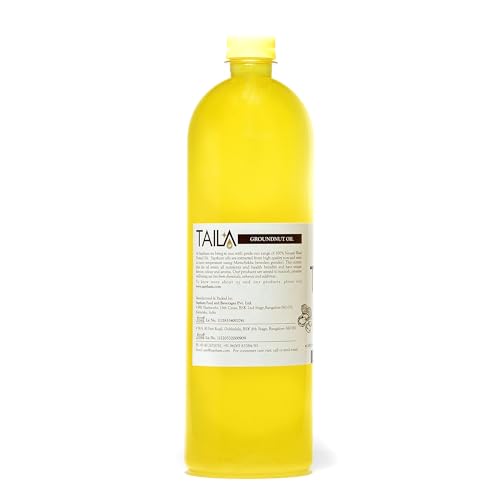 Image of Saptham 100% Wood PressedCold Pressed Groundnut Oil |Mungphali Oil |100% Naturtal |Farm extracted| Kaachi Ghani | No GMO (New-SapthamGN 1L)