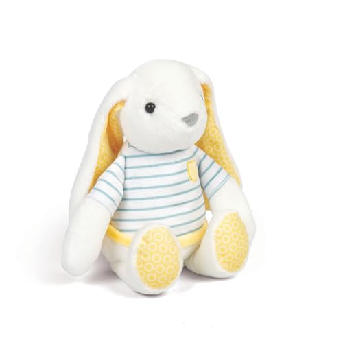 Bigjigs Toys Jouet en Peluche Lapin Peluche Douce, doudous et Peluches pour Enfants, Animaux en Peluche, Cadeaux pour bébés et Tout-Petits, dès 12 Mois