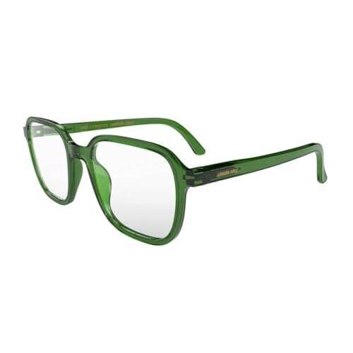 Image of LONDON MOLE Hollywood thin lightweight reading glasses | Sleek square frame | Contemporary minimal style | Men and women