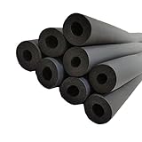 ♦ Nuestro tubo de aislamiento térmico está hecho de material de goma espuma de alta densidad, que es grueso, respetuoso con el medio ambiente, no irrita la piel, aislamiento térmico, resistente al frío y a las heladas, y no hay necesidad de preocuparse de que el tubo de agua esté dañado debido a la congelación en el clima!