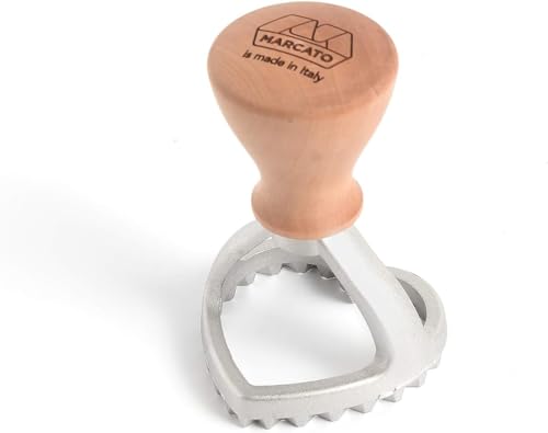 MARCATO Made in Italy Ravioli Stamp, Heart 5cm