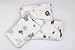 LMED Babyland 100% Muslin Cotton Baby Receiving Cloths, 3-Pack, 27x27 in (70x70cm), Soft & Gentle for Newborns, Sensitive Skin Safe, for Feeding, Burping & Comfort, 0+ Months (Safari)