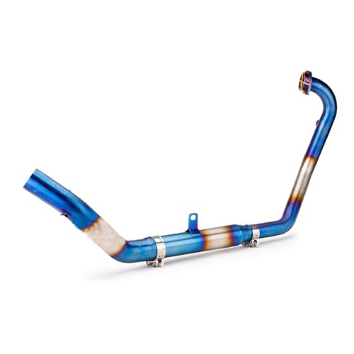 Tuyau de liaison d'échappement moto 51 mm raccord central robuste pour 250SR