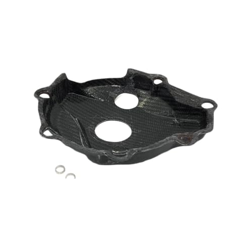 Protection d'embrayage moto carbone pour trail KLX230