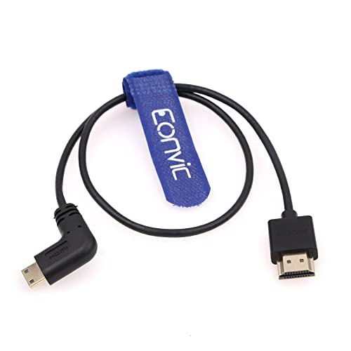 EONVIC 8K Standard HDMI to Mini HDMI Cable 18Gbps 2.1 High Speed 1080p HD Cable for HDSLR Cameras,TV, PC, Laptop, MacBook, Monitor