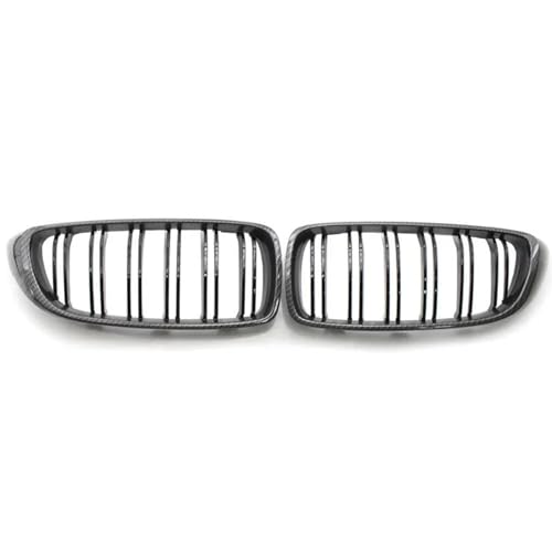 Gril de calandre style M4 pour BMW F32 F33 F36 look carbone anti UV