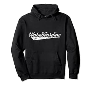 Wakeboarding Wakeboard Wakeboarder Wassersport Pullover Hoodie