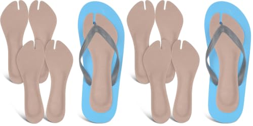 Image of Beavorty Adhesive Sandal Inserts with Arch Cushion Support Cushioned Insoles for Women Non-Slip Thin Sandal Cushion Pads for Foot Comfort and Pressure Relief (Pack of 2)