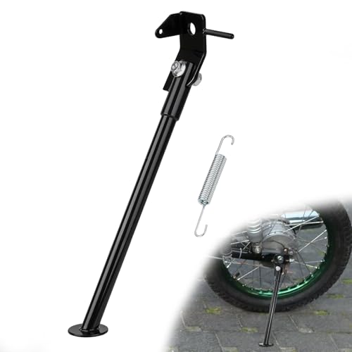 Béquille latérale pour Simson S51 S50 KR51 en acier noir renforcé