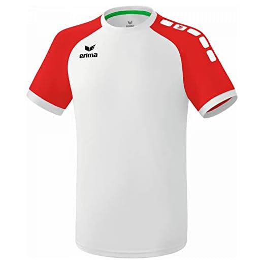 Erima Herren Zenari 3.0 Trikot (6132102), weiß/rot, M