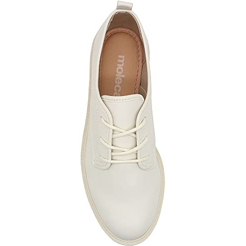 Sapato Oxford Moleca Casual Cano Baixo Napa Cadarço Confortável Feminino