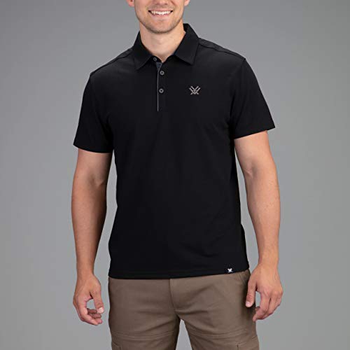 Vortex Men's Polo - Protección UPF 15, Absorbe humedad, Refuerzos en axilas miniatura 2
