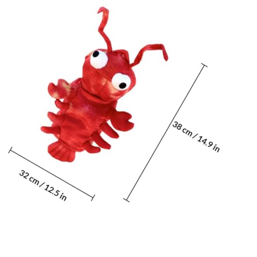 Disfraz de langosta rojo para perro talla S miniatura 2