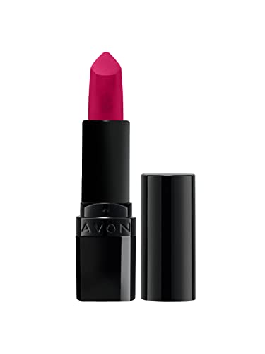 Image of Avon Ultra Perfectly Matte Lipstick - Splendidly Fuschia | Velvety Matte Finish | Suits to all skin tones - 4gm