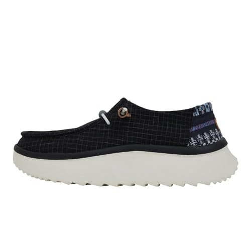 Image of HEYDUDE Wendy Peak Baja Stripe Black 6 M