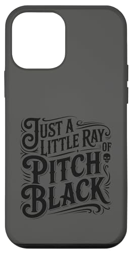 Just A Little Ray Of Pitch Black Halloween Goth Gothic Punk �X�}�z�P�[�X iPhone 12 mini �p