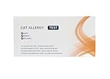 Katzenallergie Test - The Tester®, Allergie gegen Katzen, Selbsttest für Zuhause, Ergebnis in 10 Minuten, Zuverlässig & Präzise