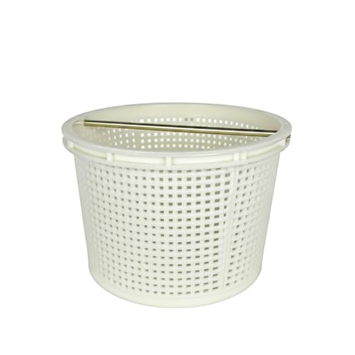 RV22110U Heavy‑Duty Pool Skimmer Basket – Compatible with Pentair U‑3 Skimmer Basket 08650‑0007 & Hayward SPX1070E – 8″ Top