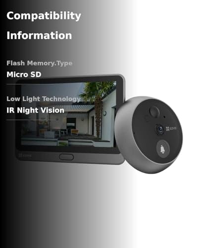 EZVIZ Wireless Door Peephole Camera