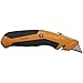 Klein Tools 44133 Heavy Duty Utility Knife, Retractable, Adjustable, with Wire Stripper, Klein-Kurve Handle