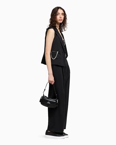 Chaleco blazer Armani Exchange mujer silueta estructurada para estilizar sastrería