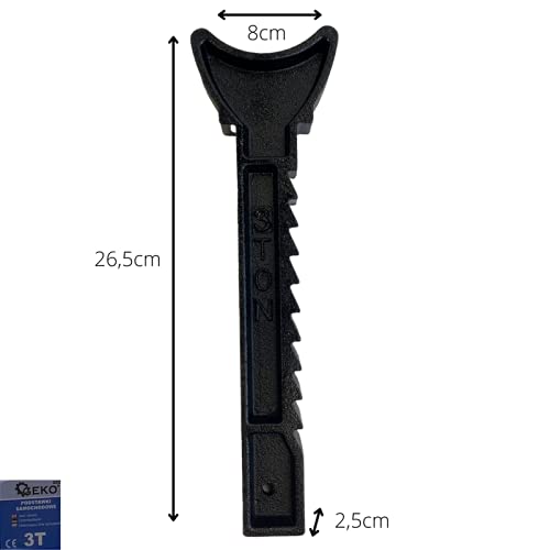 Caballetes mecánicos para elevar automoviles, Ideal para talleres de Coches y Trabajos domésticos, Carga máxima 3 Toneladas (3x2= 6toneladas), 3 Posiciones 26cm - 43,5 cm.