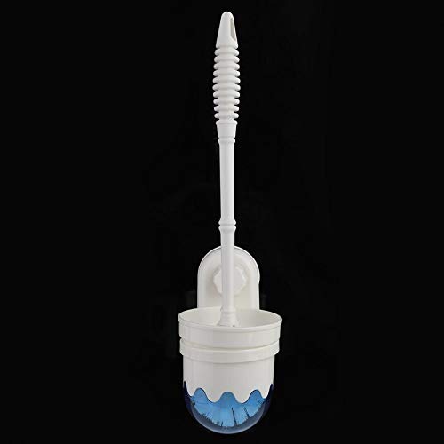 Toilet Brush Wall Mounted Toilet Brush With Suction Holder Base Bathroom Cleaning Tools Set Bathroom Fixtures #TOP5