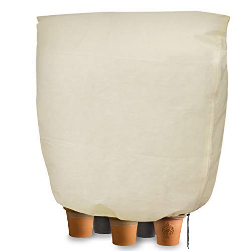 Hydrogarden Cubierta de protección de Plantas de Invierno Bolsas Manta de Tela Caliente Helada, Cubierta de Planta de jardín Resistente para Plantas en climas adversos (360x250cm) - 1 Paquete