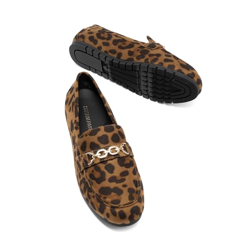 Image of DREAM PAIRS Loafers for Women Casual Comfortable Slip On Flat Lightweight Leisure Work Shoe Comfort Walking Shoes