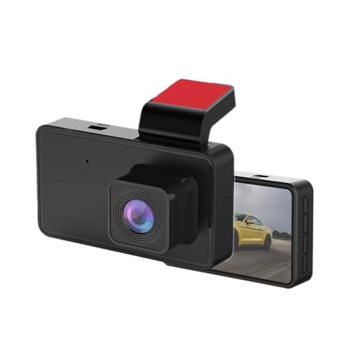 Yulokdwi Cámara de salpicadero 1080P para Coches, cámara de salpicadero 1080P, Grabadora de conducción de automóviles Gran Angular de 170 Grados, Grabación en Bucle, Monitor de Parque 24 Horas,