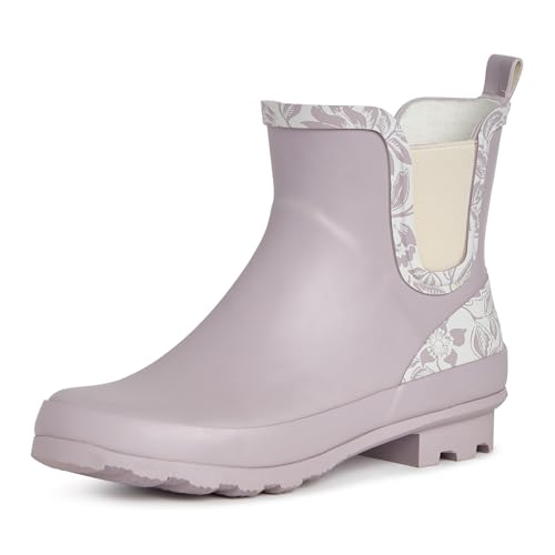 Image of Laura Ashley Women's Waterproof Mid Cut Rain Boots