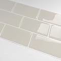 Alwayspon 10 Sheets 3D Thickened Peel and Stick Vinyl Backsplash Tiles, 12"x6" Self-Adhesive Wallpaper Wall Tile Stickers Stick on Subway Tiles for Kitchen Bathroom, Beige