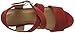 find. Wedge Crossover Suede Espadrille Sandalias con Plataforma Plana, Rojo Red, 37...