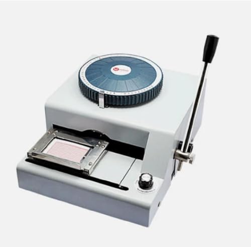 72-Character Manual PVC Card Embossing Machine Code Embosser Stamping Bronzing 72�����}�j���A��PVC�J�[�h�G���{�X�R�[�h�G���{�X�v���X���^