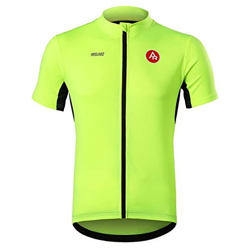 Taruor Maillot Velo Homme Cycliste Maillot Cyclisme Homme T-Shirt de Cyclisme à Séchage Rapide à Manches Courtes pour Homme pour la Course à Pied Cover