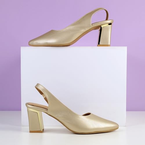 Image of Mochi Women's Slip On Shoes with Slingback