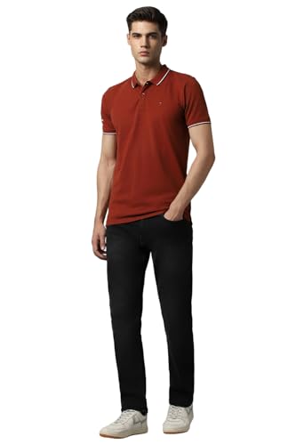 Image of Louis Philippe Men's Cotton Slim Fit T-Shirt