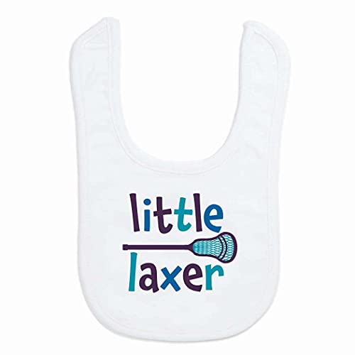 ChalkTalkSPORTS Lacrosse Baby & Infant Bibs | Soft Microfiber Lacrosse Baby Bibs