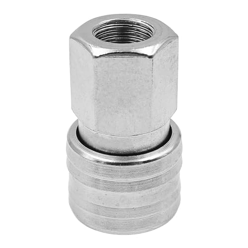ANCLLO 10PCS Air Line Connectors 1/4 Inch BSP Quick Coupling for Hoses Coupling Plug Air Line Hose Compressor - Image 2