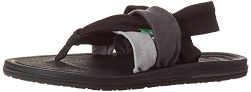 Sanuk Women's Yoga Sling 3 Sandal, gradient grey/black, 07 M US