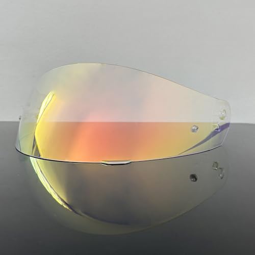 Écran HJ-17 Revo Clear Red haute définition avec filtre anti-UV pour casque HJC C91