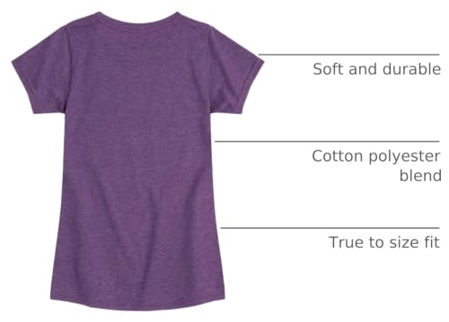 Image of Disney - Jr. - Minnie - Girls Fitted Short Sleeve Tee