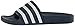 adidas Originals Men's Adilette Slide, Blue/White/Blue, 5