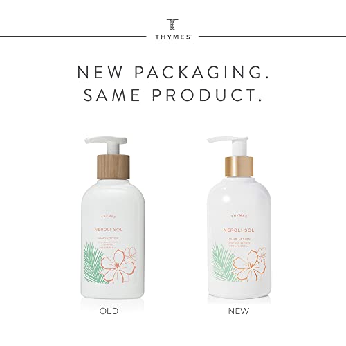 Thymes Hand Lotion Gold Pump - 8.25 Fl Oz - Neroli Sol #TOP1