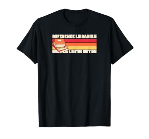 Reference Librarian Limited Edition Retro Library Esthétique T-Shirt